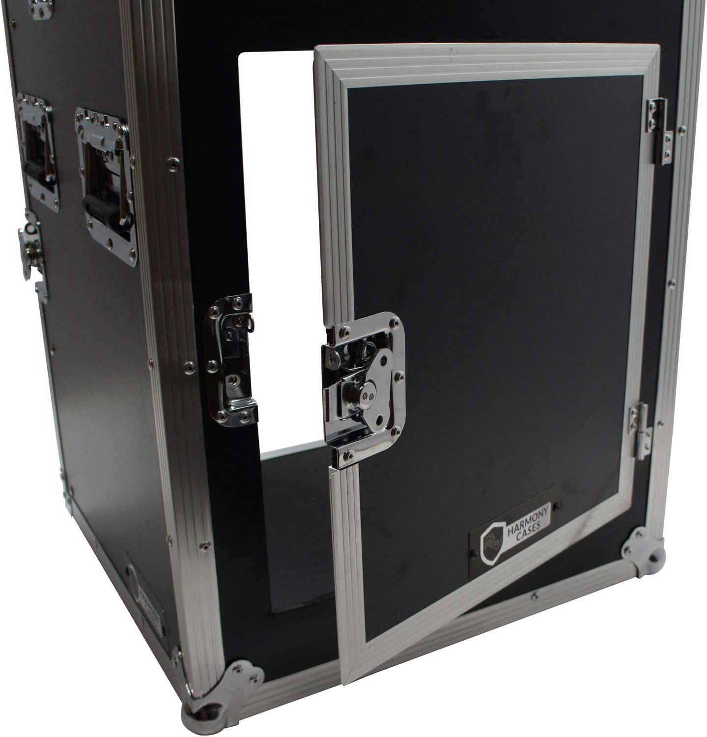 Harmony Audio Case HCM12U DJ Pro Audio 10U Slant Top 14U Vertical Mixer Rack Case
