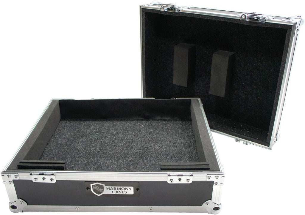 Harmony Audio HC1200E-9 Compatible with Stanton T92 Flight Foam Lined DJ Turntable Custom Case