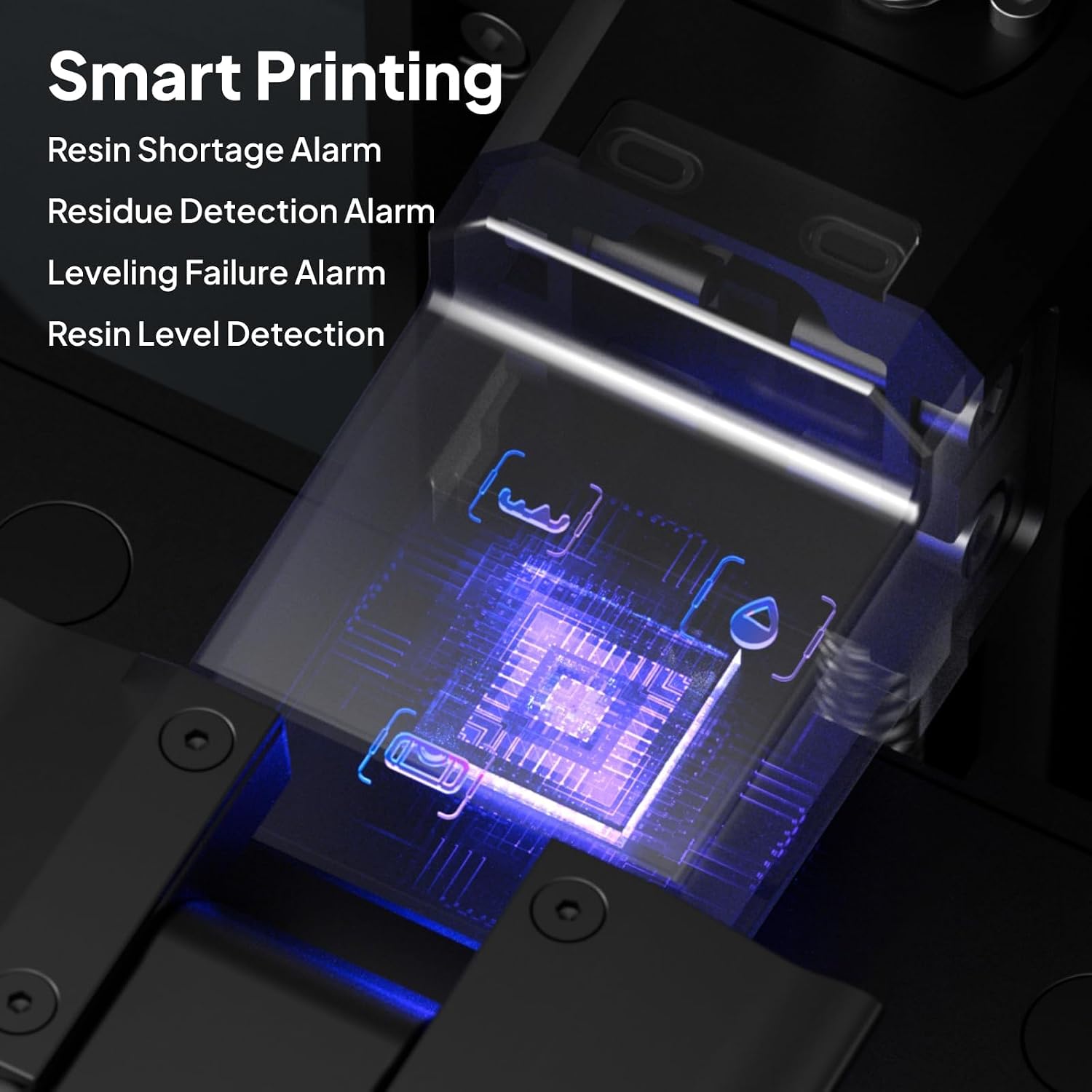 ELEGOO Saturn 4 Ultra 16K Resin 3D Printer with 10' 16K Mono LCD and Flip-up Lid, Smart Tank Heating at 30 °C, 150mm/h High Speed Printing, Large Printing Size of 8.33 × 4.66 × 8.66 Inches