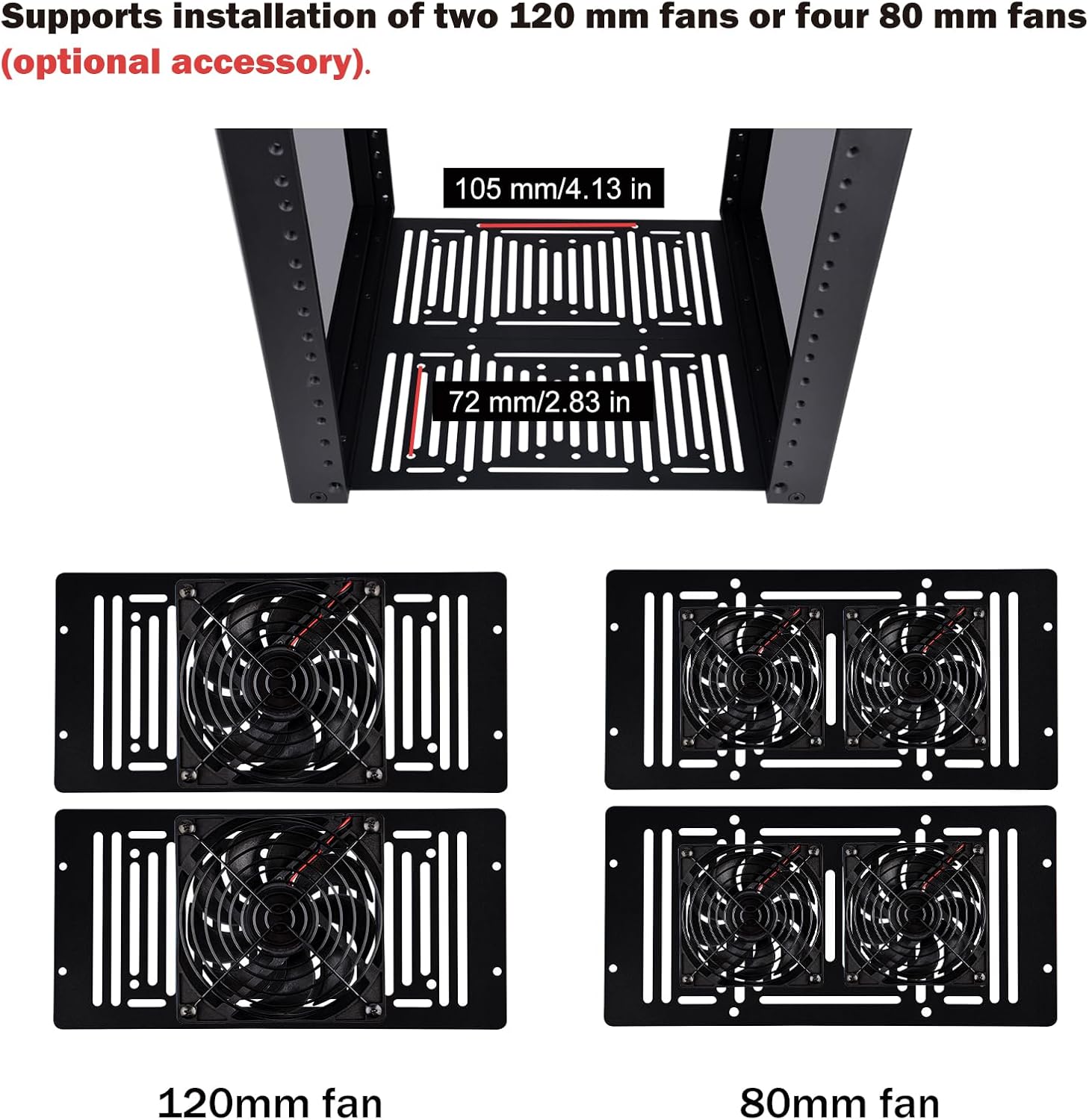 GeeekPi 12U Server Cabinet, 10 inch Server Rack for Network, Servers, Audio, and Video Equipment, DeskPi RackMate T2 Rackmount, 10.23 inch Depth