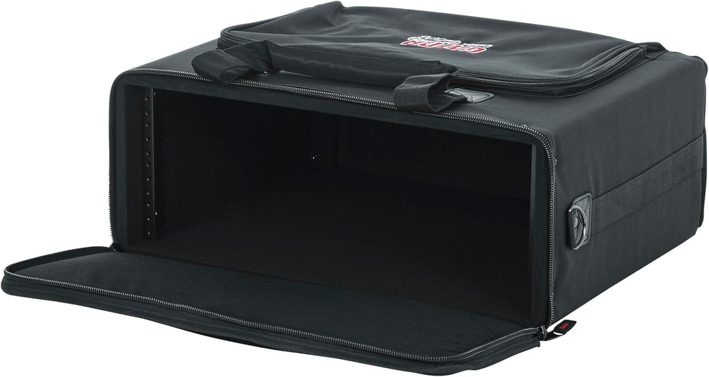 Gator Cases Rack Bag Series Portable 4U Rack Bag with 14' Rackable Depth, (GRB-4U)