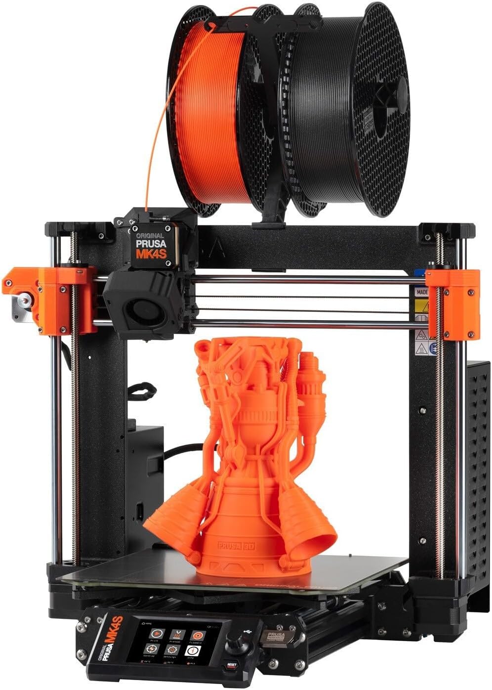Original Prusa MK4S 3D Printer kit, Removable Sheets, Beginner-Friendly 3D Printer DYI Kit, Fun to Assemble, Automatic Calibration, Filament Sample Included, Print Size 9.84 x 8.3 x 8.6 in