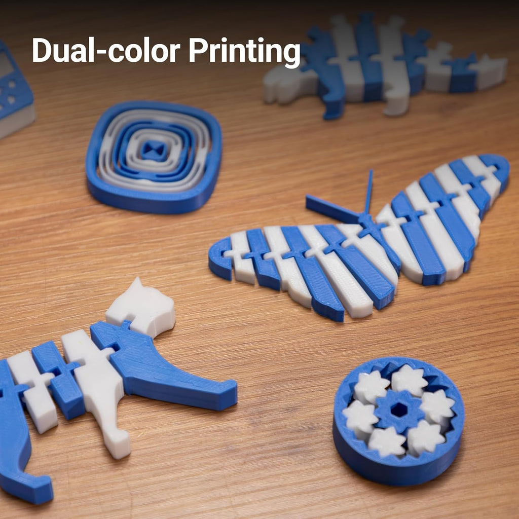 Snapmaker 2.0 Dual Extrusion 3D Printing Module for Dual Material Printing & Dual Color Printing and Breakaway&Dissolvable Support Printing,Compatible with A350T/A350/F350/A250T/A250/F250 3D Printer
