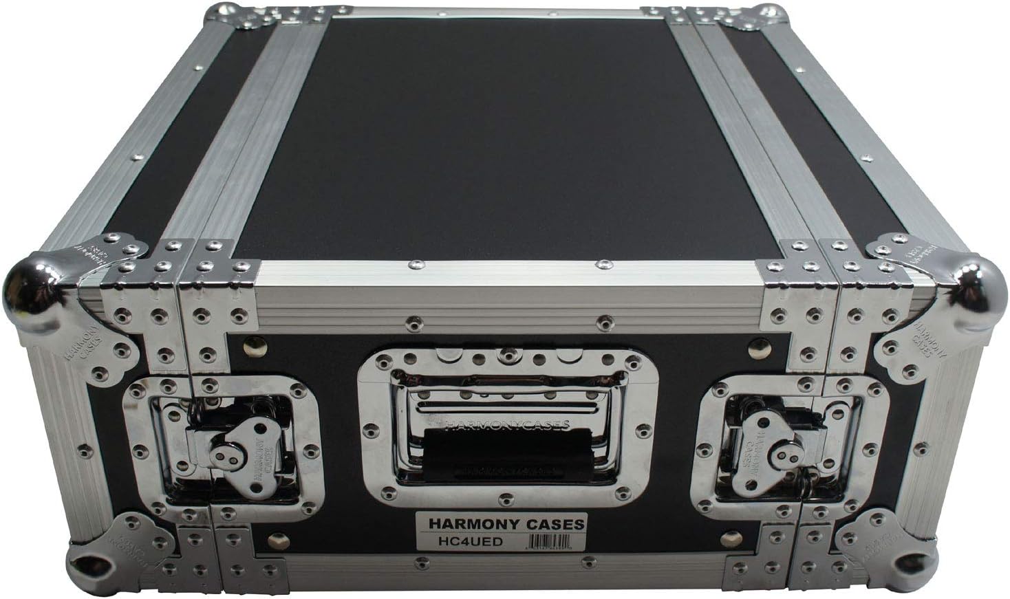 Harmony Audio Cases HC4UED Pro DJ Flight 4U FX Effect 16' Depth Road Vertical Case