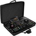 Lightweight Molded EVA Storage Case Fits for Pioneer DDJ RX2 RX3, 29.5 X 19.3 X 5.5 Inch Black