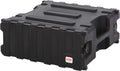 Gator Cases Pro Series Rotationally Molded 4U Rack Case with Standard 19' Depth; Made in USA (G-PRO-4U-19), Black