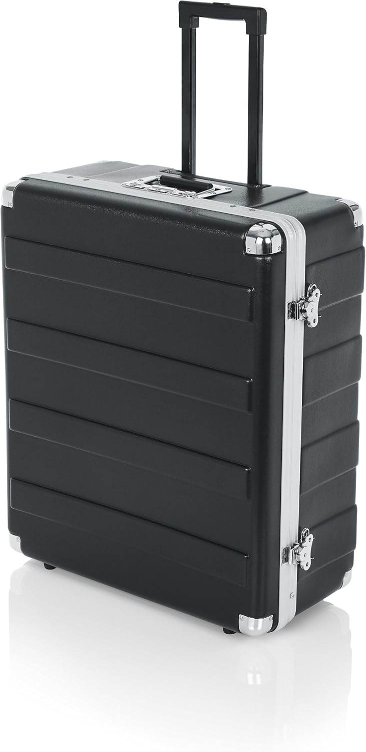 Gator Cases Molded Pop-Up Mixer Case w/Wheels; 12U; 6.5' Deep (G-MIX-12 PU)
