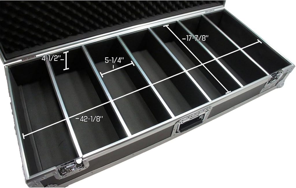 Harmony Audio HCCD320W 320 Jewel or 960 Sleeve CD Transport Road Travel Case Wheels