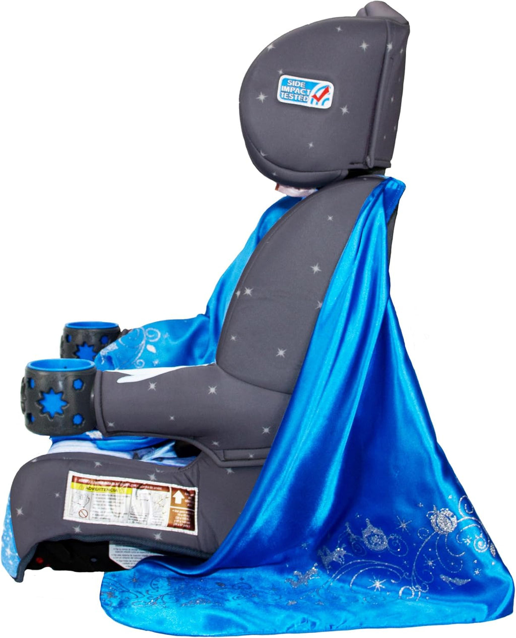 KidsEmbrace 2-in-1 Car Seat | Forward-Facing Harness (26.5–65 lbs) & Booster Mode (40–100 lbs) | Latch | Premium Fit with Multi-Position Headrest, Harness & Recline