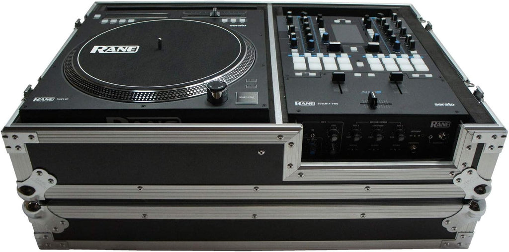 Harmony Audio HCRAEN1272W DJ Battle Coffin Compatible with Rane 12 Turntable & Rane 72 Mixer