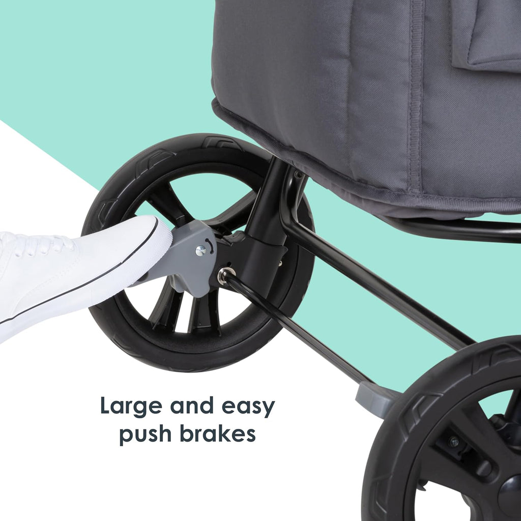 Baby Trend Tour™ LTE 2-in-1 Stroller Wagon, Gravity Black