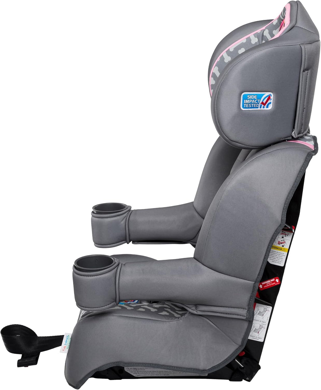 KidsEmbrace 2-in-1 Car Seat | Forward-Facing Harness (26.5–65 lbs) & Booster Mode (40–100 lbs) | Latch | Premium Fit with Multi-Position Headrest, Harness & Recline
