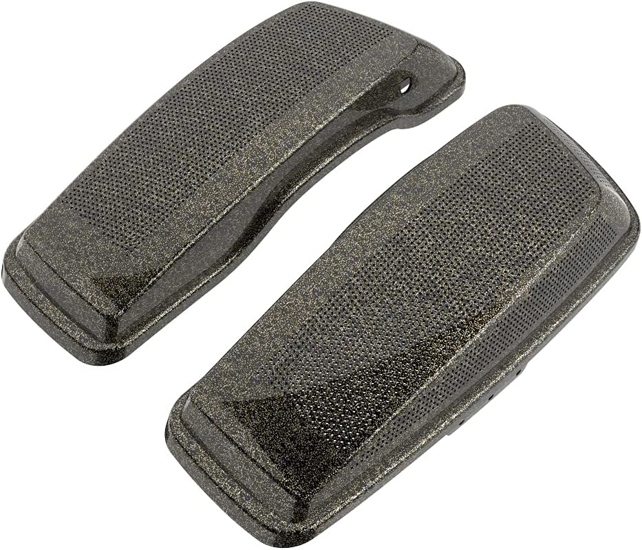 Advanblack Saddlebag Dual 6x9 Speaker lids, Audio Covers Fit for H-D Touring, Road Glide, Street Glide Special, Road King, 2014 2015 2016 2017 2018 2019 2020 2021 2022 2023