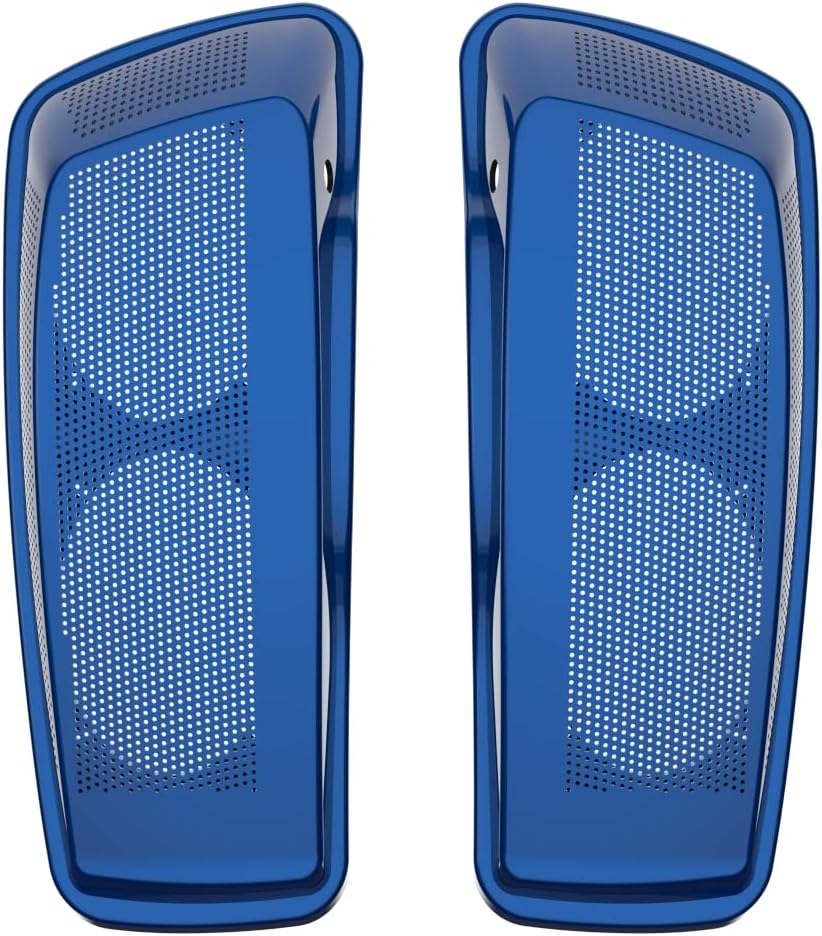 Advanblack Saddlebag Dual 6x9 Speaker lids, Audio Covers Fit for H-D Touring, Road Glide, Street Glide Special, Road King, 2014 2015 2016 2017 2018 2019 2020 2021 2022 2023