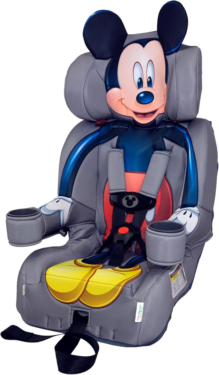 KidsEmbrace 2-in-1 Car Seat | Forward-Facing Harness (26.5–65 lbs) & Booster Mode (40–100 lbs) | Latch | Premium Fit with Multi-Position Headrest, Harness & Recline