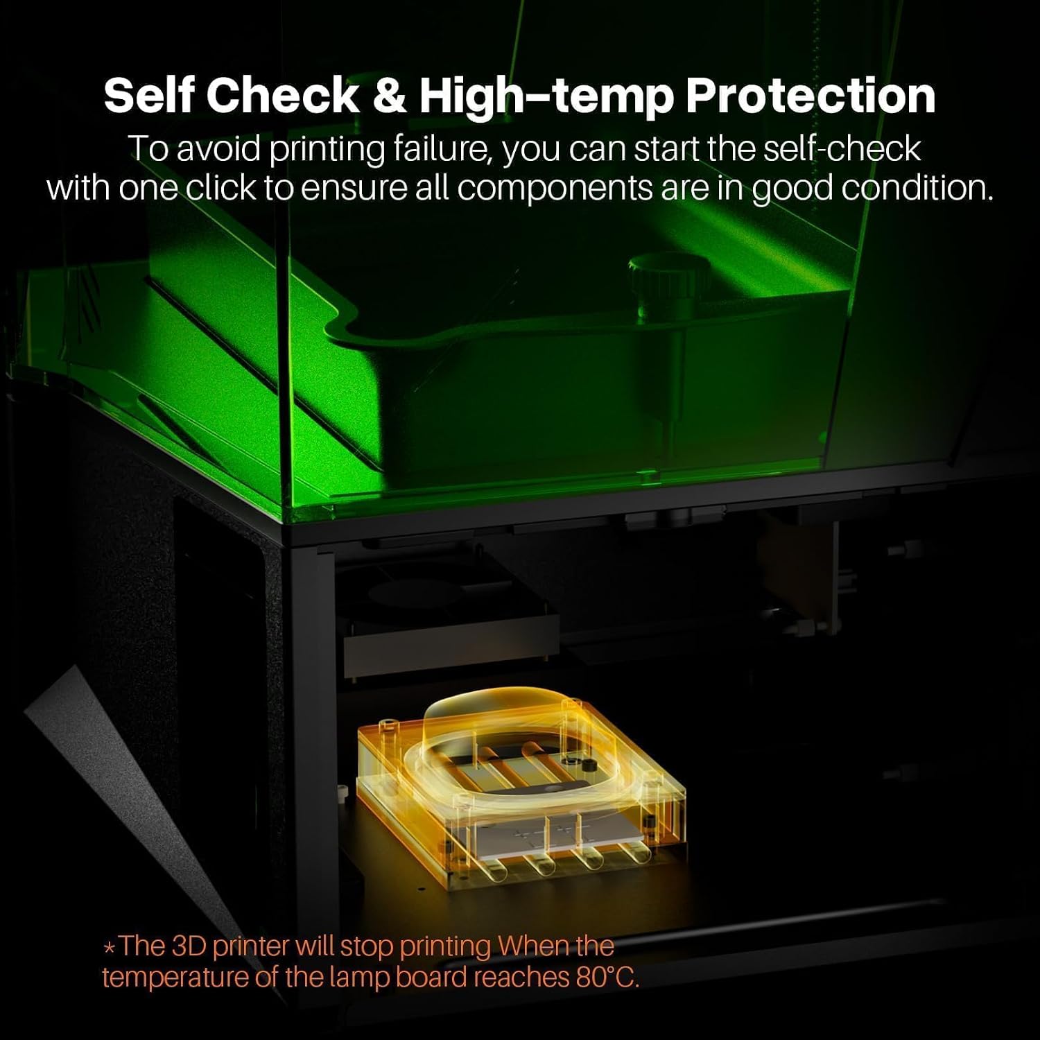ELEGOO Saturn 4 12K Resin 3D Printer, 10 Inch Mono LCD Resin Printer with Intelligent Mechanical Sensor, Automatic Leveling, Large Printing Size of 218x122x220 mm³/ 8.62 x 4.84 x 8.66 inches