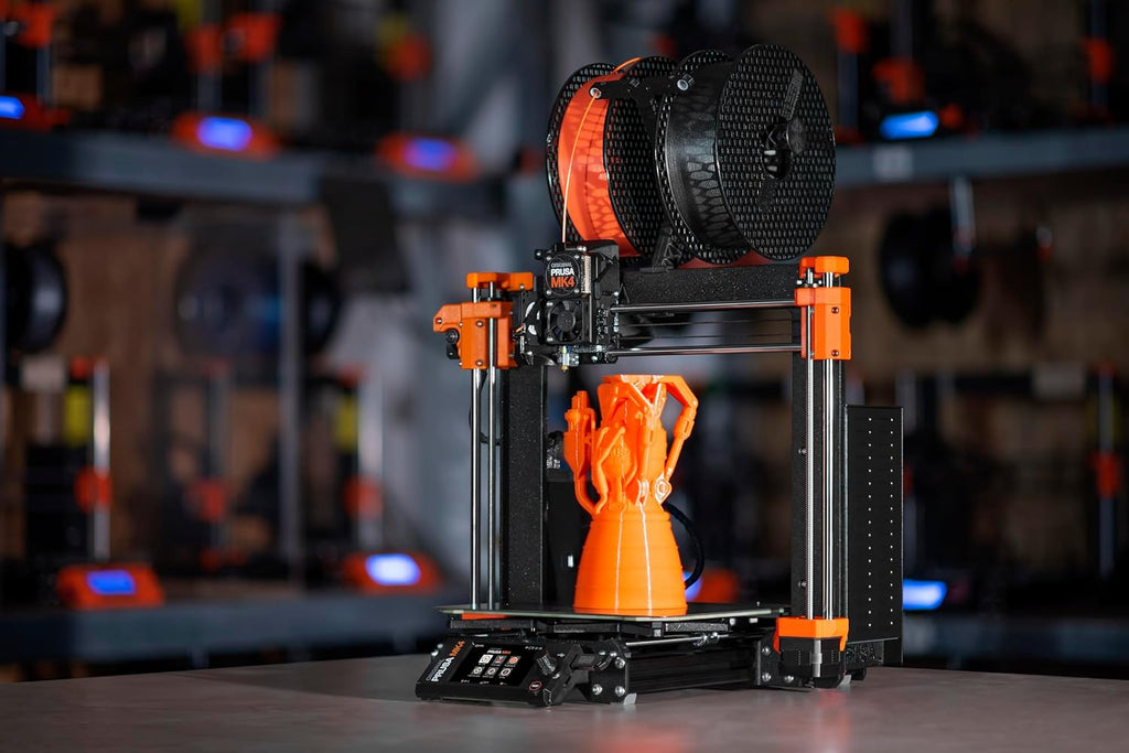 Original Prusa MK4 3D Printer Kit, Removable Sheets, Beginner-Friendly DIY Kit, Fun to Assemble, Automatic Calibration, Filament Sample Included, Build Volume 250×210×220mm