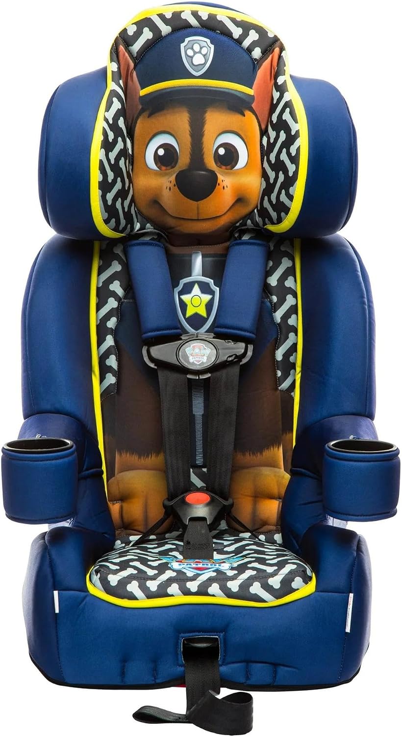 KidsEmbrace 2-in-1 Car Seat | Forward-Facing Harness (26.5–65 lbs) & Booster Mode (40–100 lbs) | Latch | Premium Fit with Multi-Position Headrest, Harness & Recline