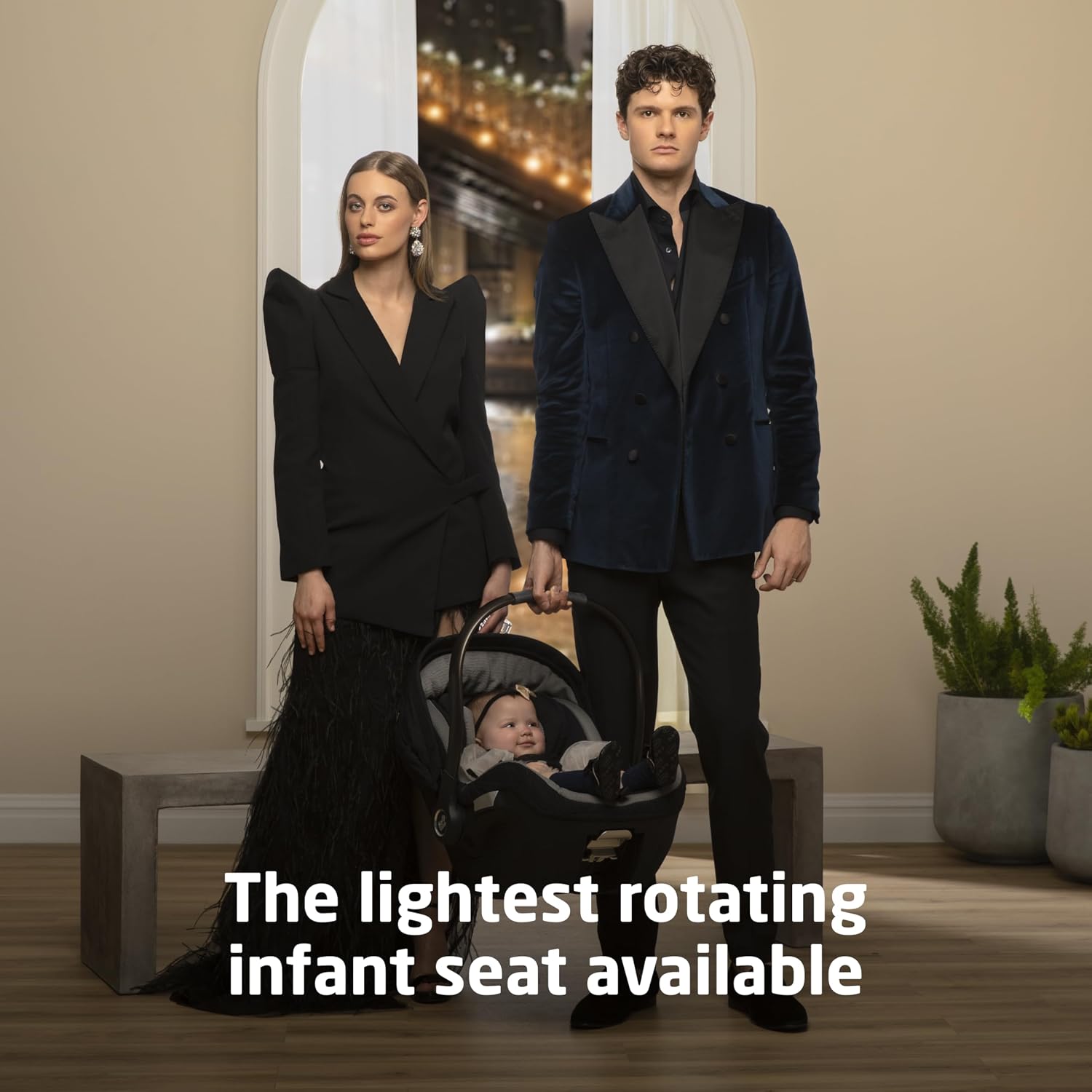Maxi-Cosi Peri 180° Rotating Infant Car Seat, Onyx Heritage