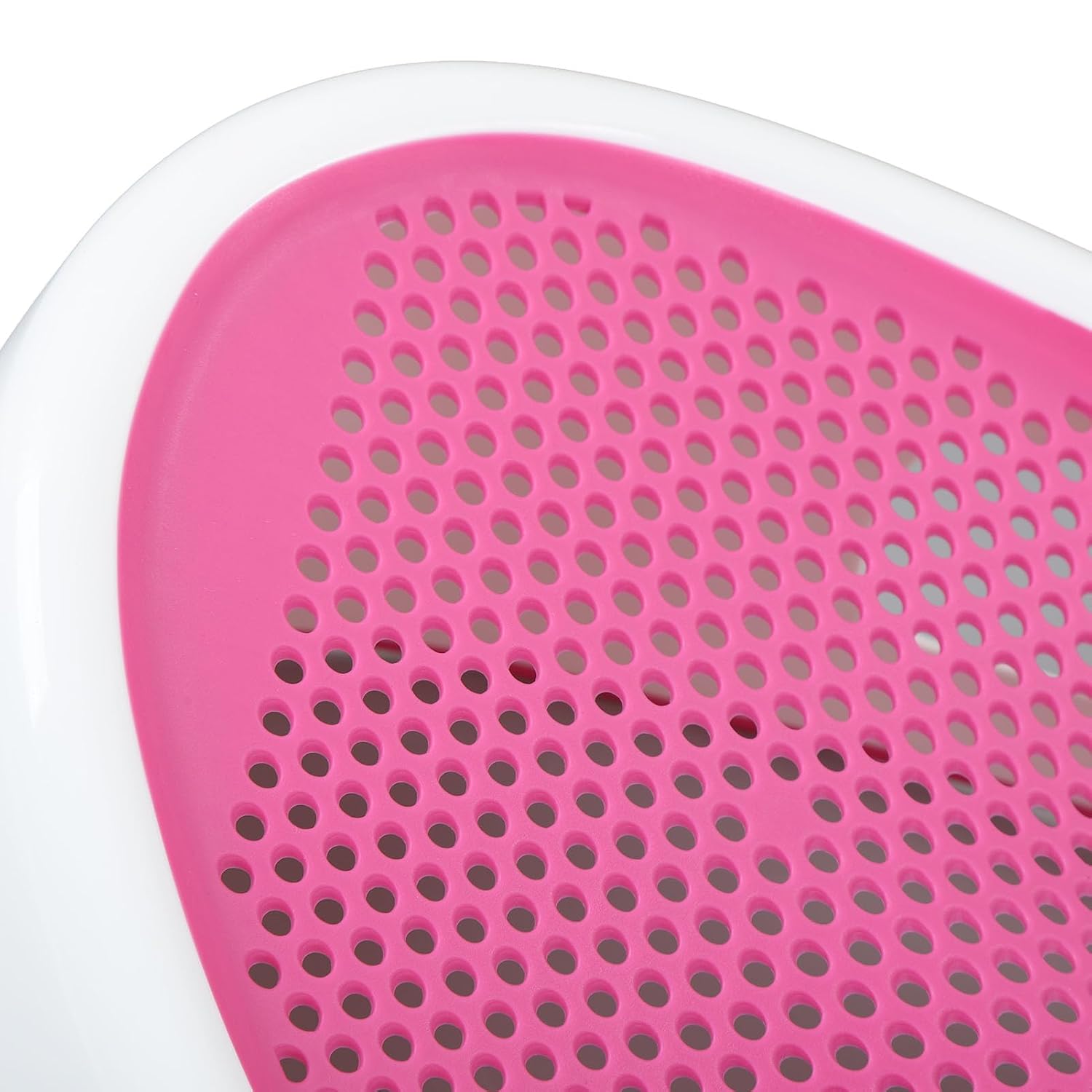 Summer Clean Rinse Baby Bather, Bath Support for Use on The Counter, in The Sink or in The Bathtub, TPE Soft Silicone Baby Bath Seat, Use from Birth Until Sitting Up ()