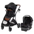 Baby Trend Passport Switch 6-in-1 Modular Travel System with EZ-Lift Plus Infant Car Seat, Midnight Cocoa