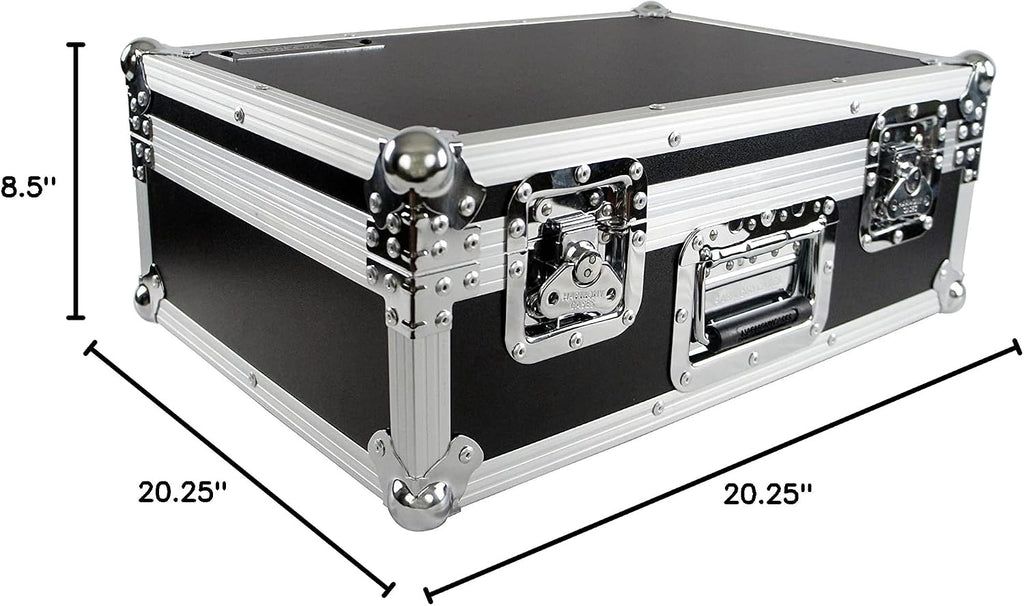 Harmony Audio Cases HCTPB18 Compatible With Guitar Effect Pedals HCTPB18 Custom Hard ATA Flight 18' Pedal Board Case