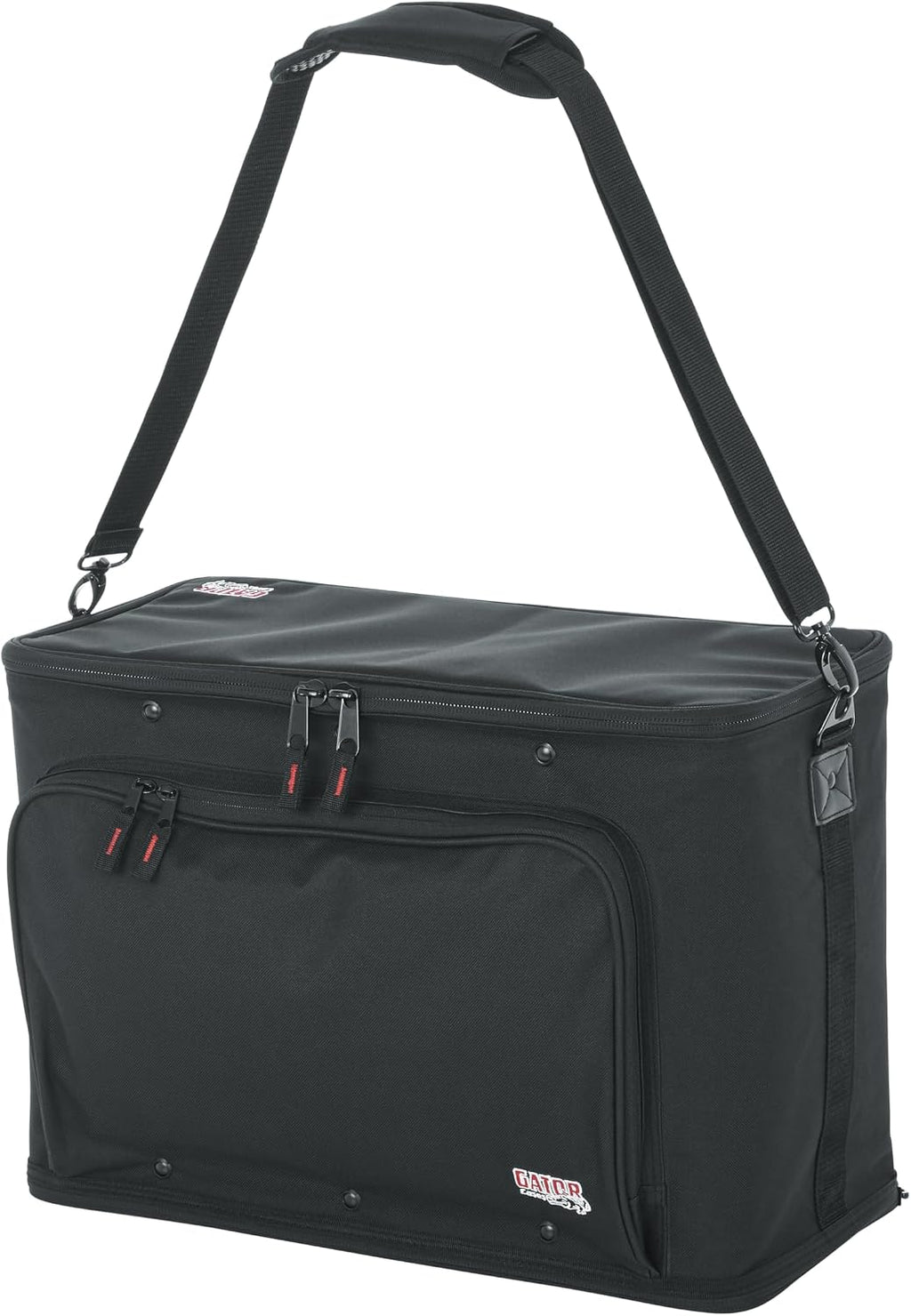 Gator Cases Lightweight Rack Bag with Removable Shoulder Strap, 4U Rack - 12.5' Rackable Depth (GR-RACKBAG-4U)