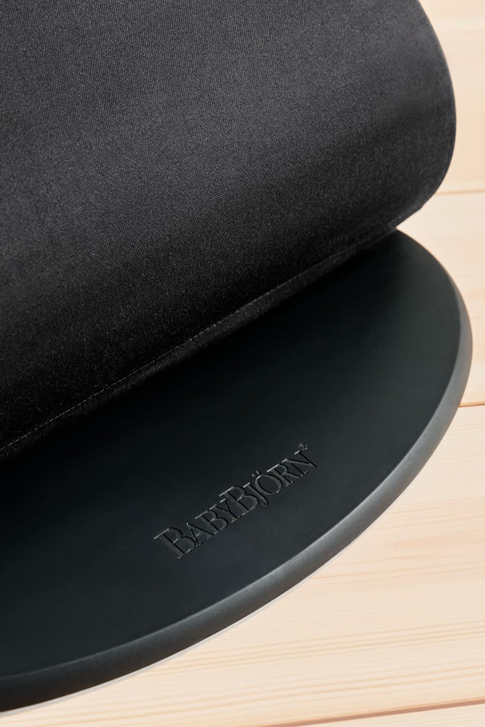 BabyBjörn Bouncer Balance Soft, Black/Dark Gray, Woven | 2-in-1 Adjustable Baby Bouncer Seat and Toddler Chair, Newborn to Toddler (8-29 lbs), 4 Positions, Lightweight & Portable