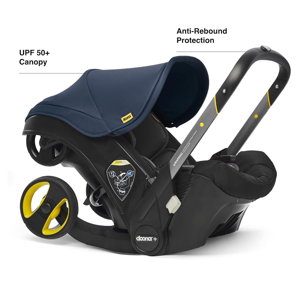 Doona Car Seat & Stroller, Deep Blue - All-in-One Travel System
