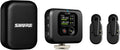 Shure MoveMic Two Kit, Pro Wireless Lavalier Microphones with Camera Receiver for DSLR, iPhone, Android, Mac, PC, 24-Hour Charge (MV-Two-KIT-Z7)