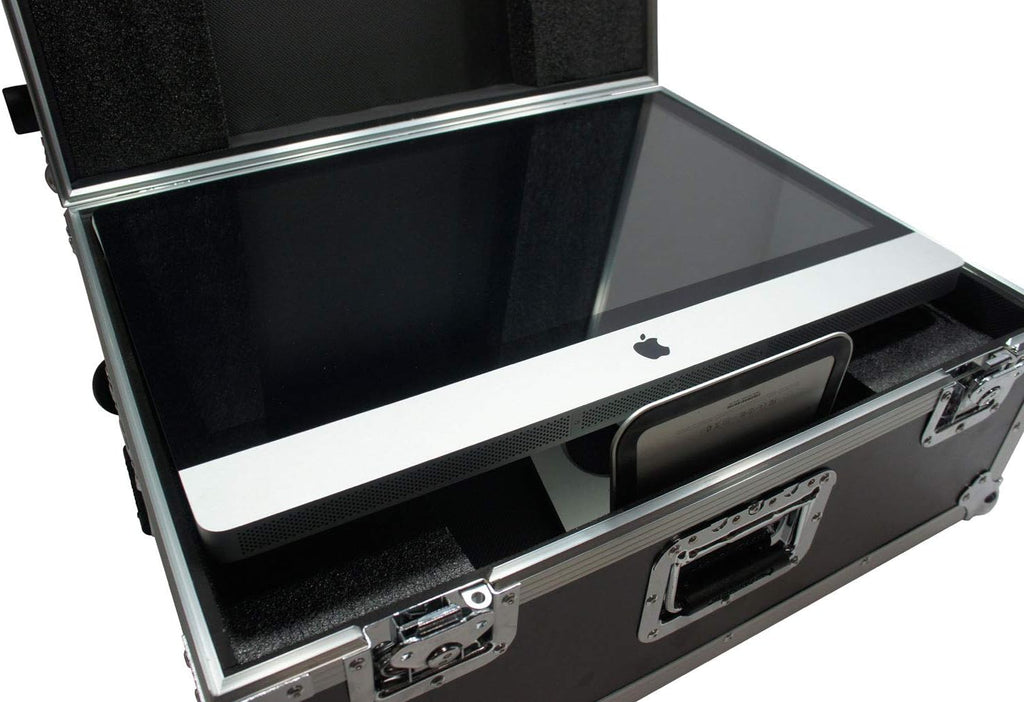 Harmony Audio Cases HCIMIC27W Flight ATA Hard Custom Case Compatible with Apple iMac 27' Computer
