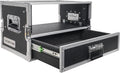 Sound Town 4U Rack Case with 2U Rack Drawer for 19' Amps/Mixers/Microphone Receivers (STRC-4U2DR)