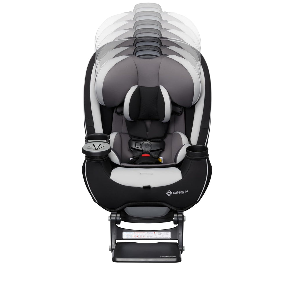 Safety 1st Grow and Go Extend 'n Ride LX All-in-One Convertible Car Seat, Black Pepper