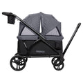 Baby Trend Navigator 2-in-1 Stroller Wagon, Dash Black