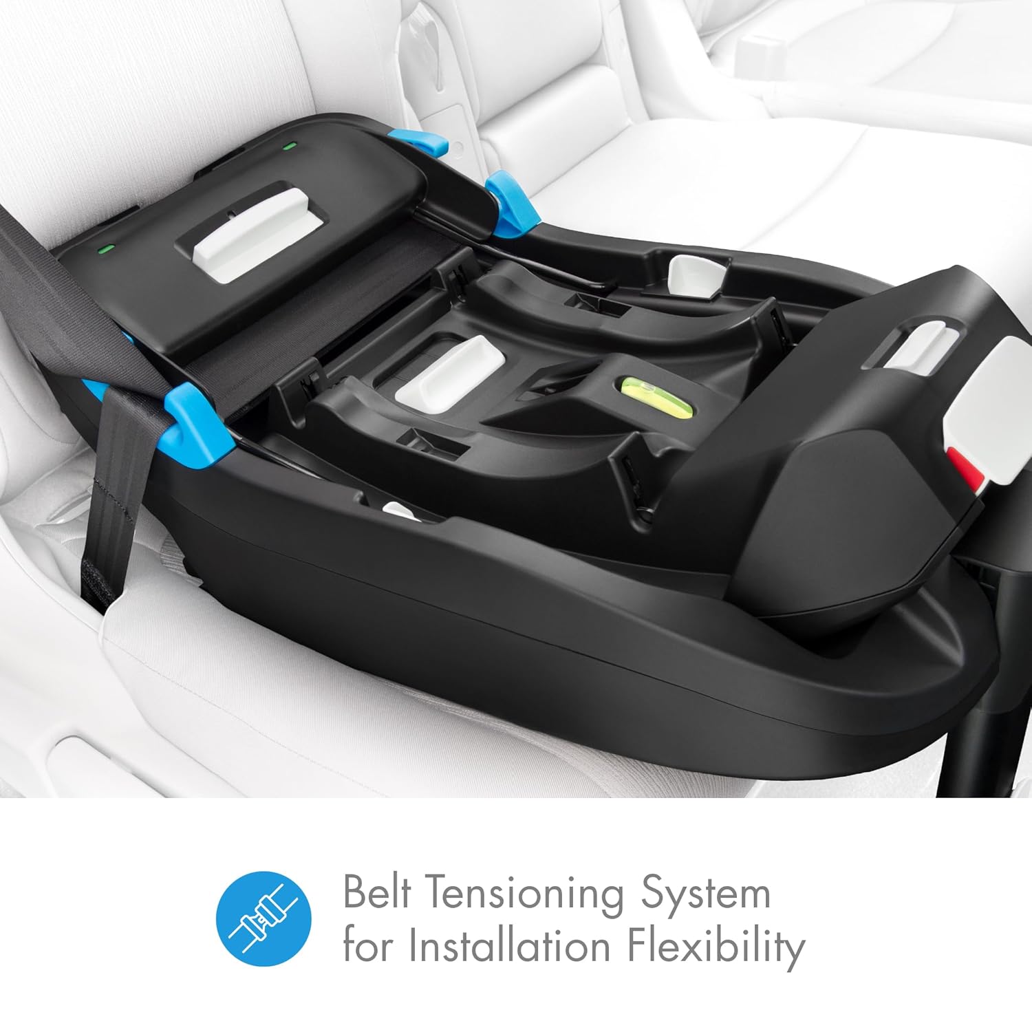 Clek Liing Infant Car Seat with Adjustable Load Leg, Compact, Lightweight Design, 7 Recline Positions, Easy-to-Use Rigid Latch, and Flame Retardant-Free (Railroad Ziip)
