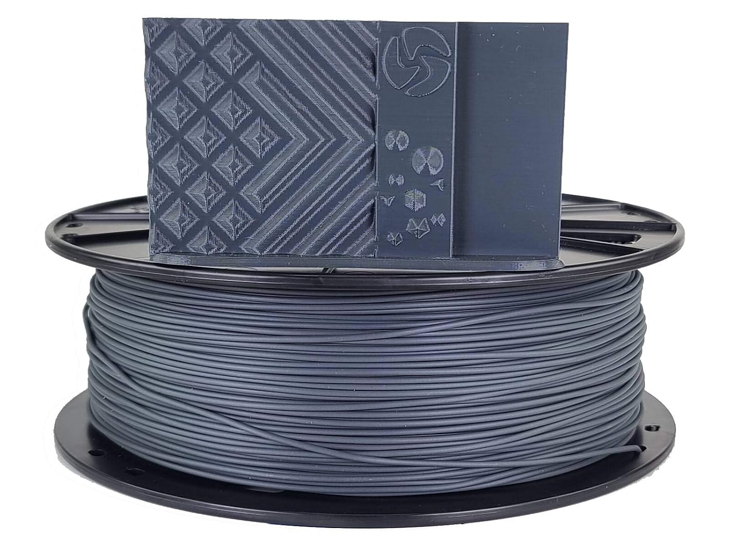 3D-Fuel Tough Pro PLA+ Filament for 3D Printing, Made in The USA, 3D Printer Filament, Dimensional Accuracy +/- 0.02 mm, 1.75 mm, 4 kg Spool, Charcoal Gray