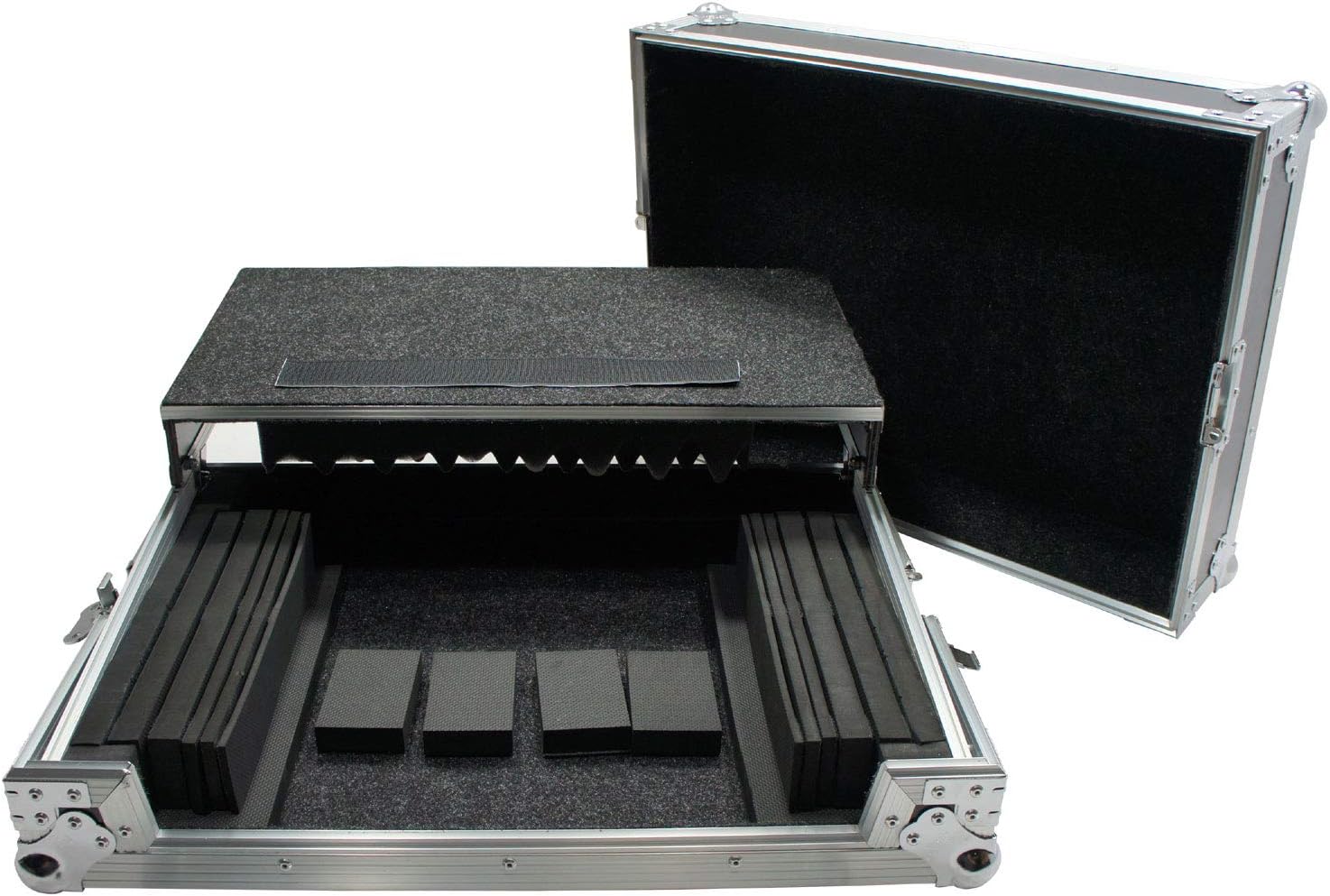 Harmony Audio HCMINILT Flight Glide Laptop Stand DJ Custom Case Compatible with Denon DN-MC4000