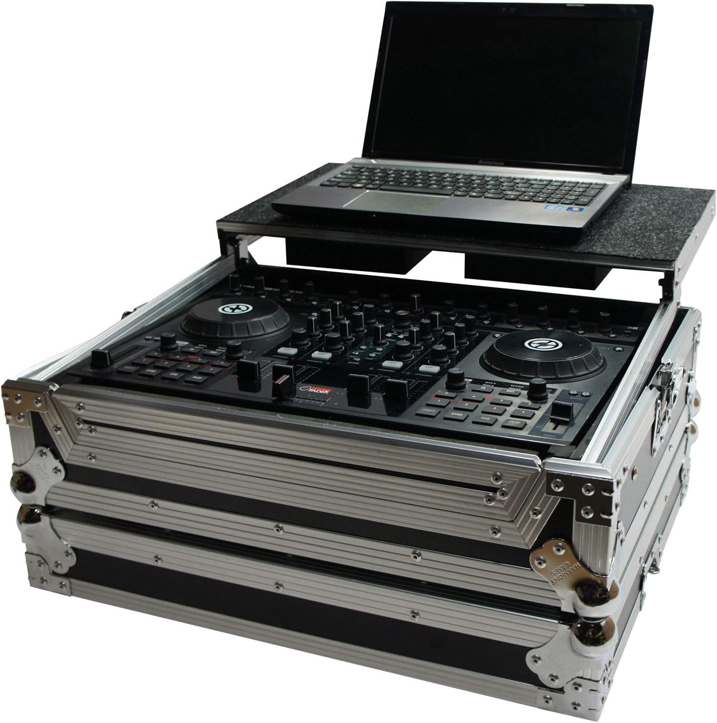 Harmony Audio HCTKS4LT Flight Glide Laptop Stand Custom Case Compatible with Numark Mixtrack Pro