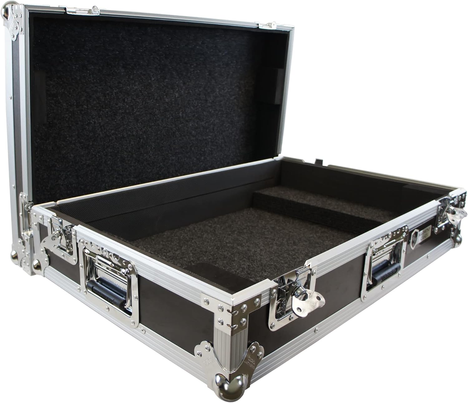 Harmony Audio HCXDJRX3W Flight Road DJ Custom Case fits Pioneer XDJ-RX3 Controller W/Wheels