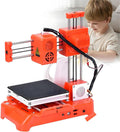 Mini DIY 3D Printers Desktop Kit,K7 Desktop 3D Printer,100x100x100mm Print Size,with TF Card/USB Connect,Removable Platform,for Beginners,Kids,Student Education Orange