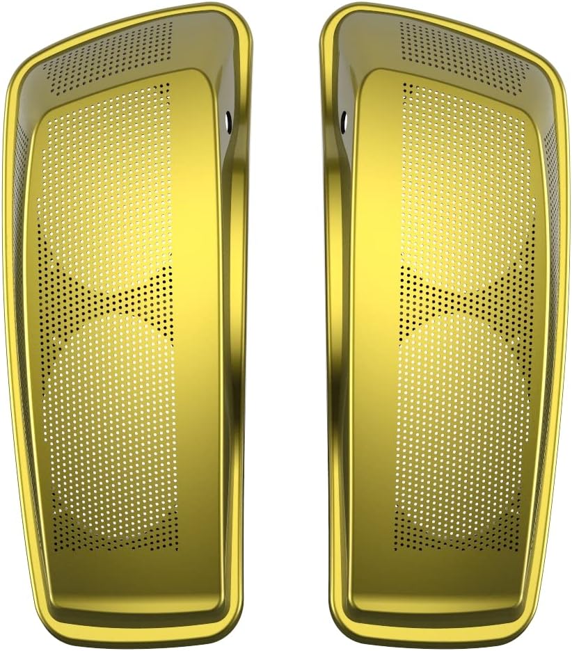 Advanblack Saddlebag Dual 6x9 Speaker lids, Audio Covers Fit for H-D Touring, Road Glide, Street Glide Special, Road King, 2014 2015 2016 2017 2018 2019 2020 2021 2022 2023