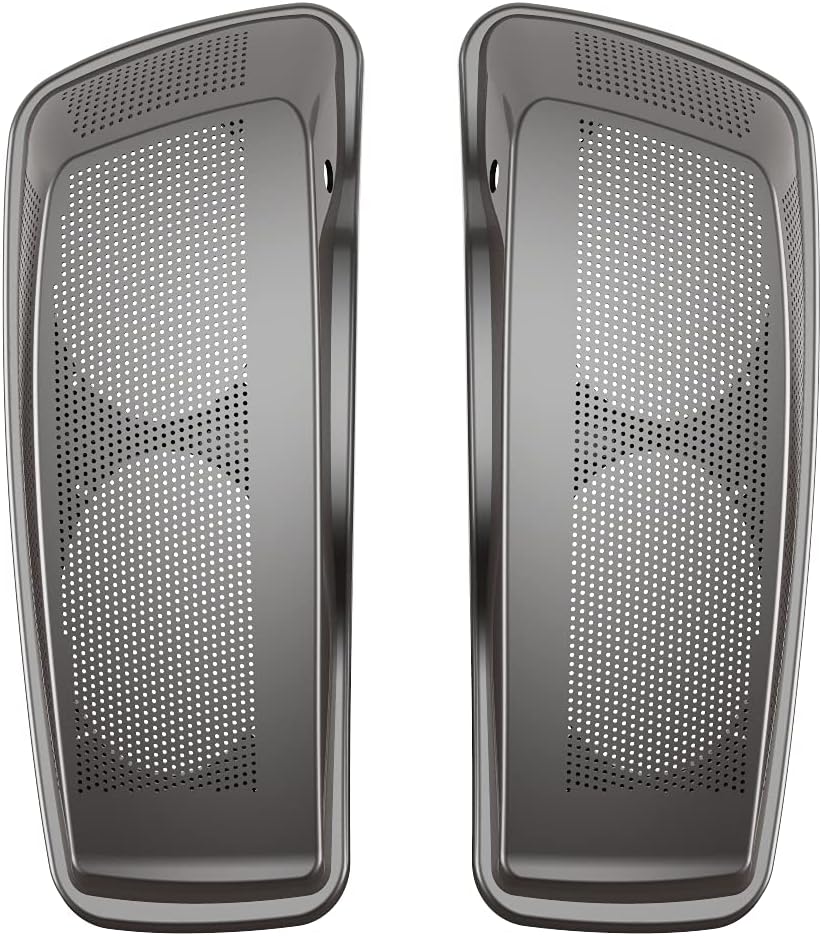 Advanblack Saddlebag Dual 6x9 Speaker lids, Audio Covers Fit for H-D Touring, Road Glide, Street Glide Special, Road King, 2014 2015 2016 2017 2018 2019 2020 2021 2022 2023