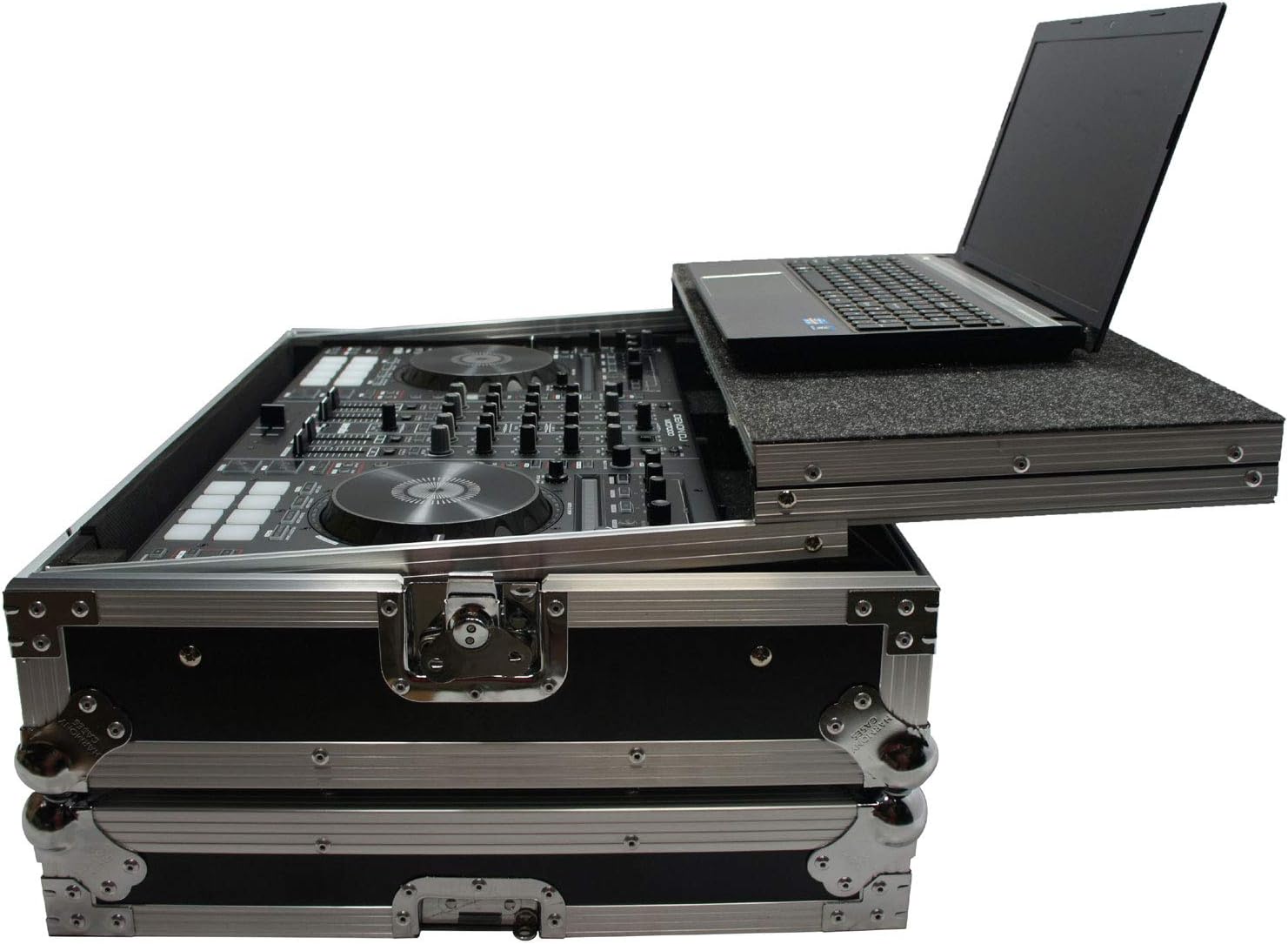 Harmony Audio DJ Custom Case HCMC7000LT Flight Glide Laptop Stand Compatible with Denon MC7000