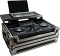 Harmony Audio HCXDJRRLT Flight Angle Glide Laptop Stand DJ 1U Rack Case Compatible with Pioneer XDJ-RR