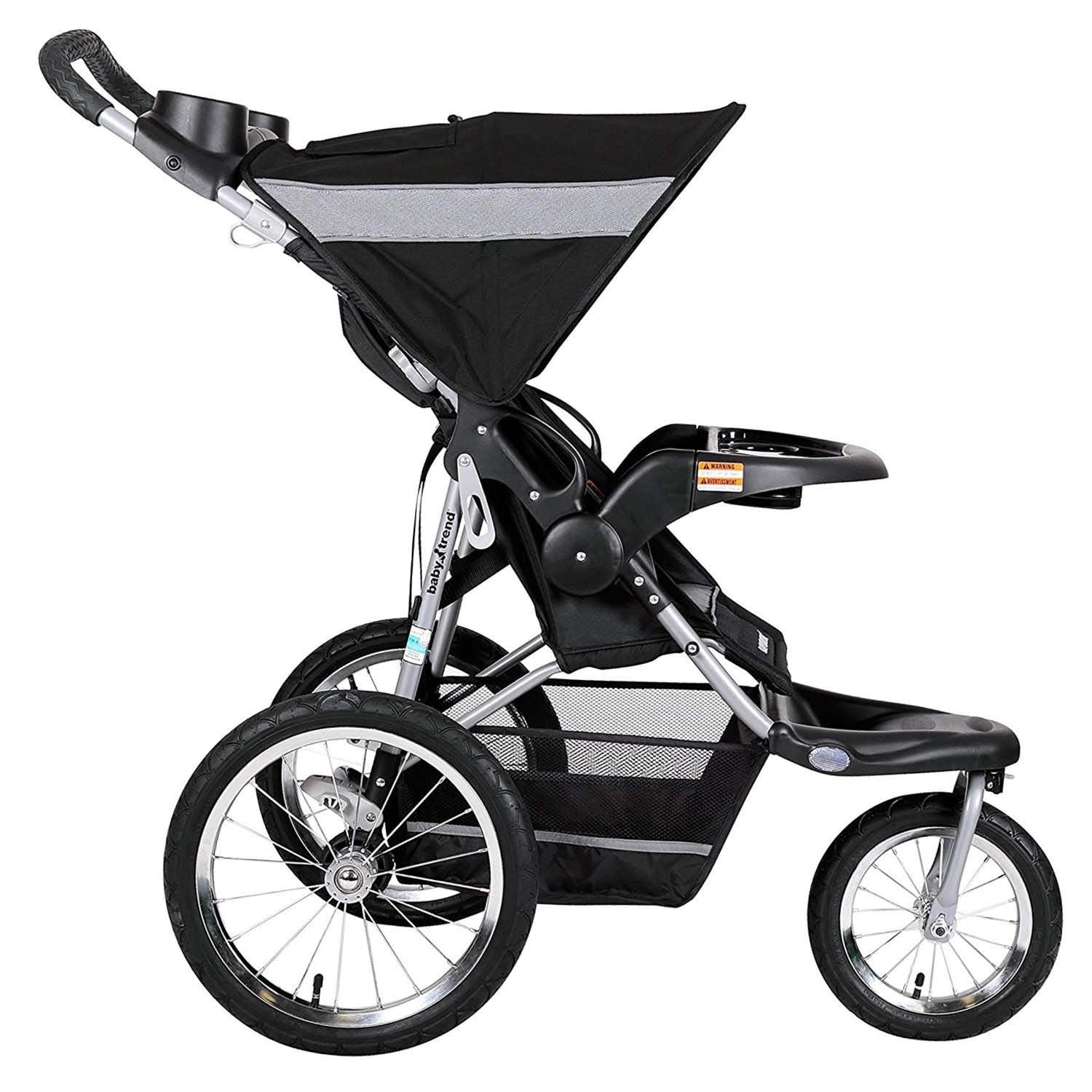 Baby Trend Expedition® Jogger Travel System with EZ Flex-Loc® Infant Car Seat, Millenium White