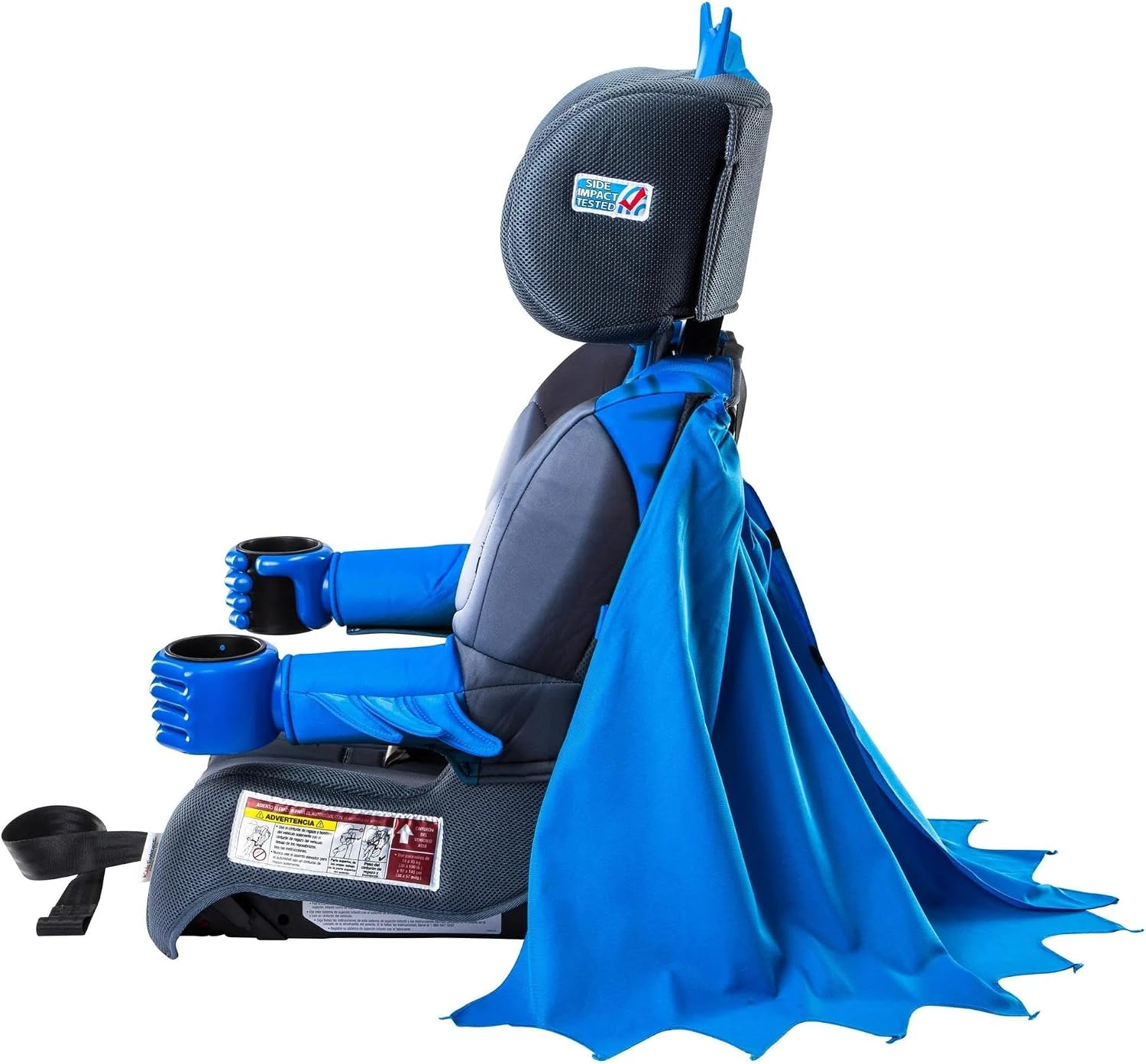 KidsEmbrace 2-in-1 Car Seat | Forward-Facing Harness (26.5–65 lbs) & Booster Mode (40–100 lbs) | Latch | Premium Fit with Multi-Position Headrest, Harness & Recline