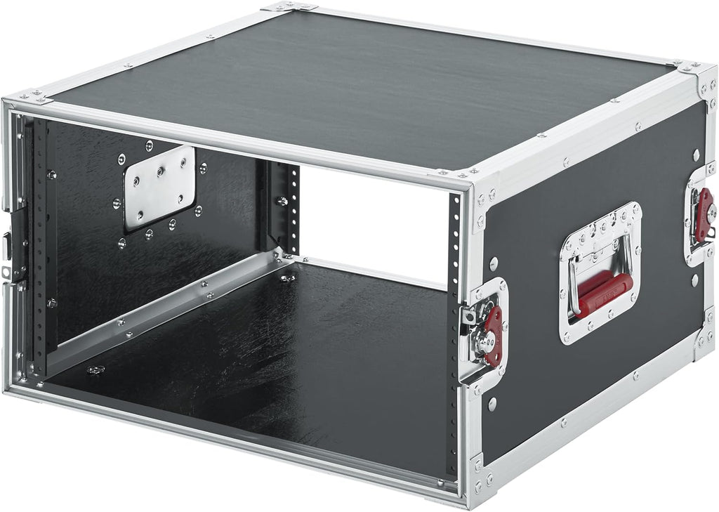 Gator Cases G-Tour Audio Road Rack with Heavy-Duty Tour Grade Hardware, 17' Rackable Depth, 6U (G-Tour 6U)