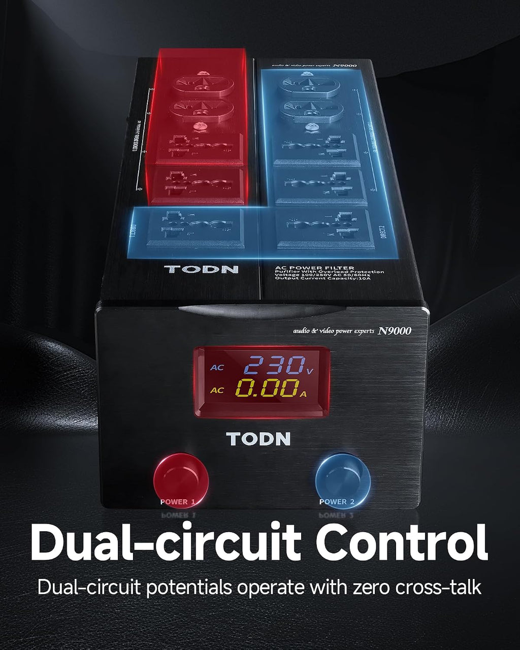 TODN High End Power Cable and Power Conditioner for Audio Equipment, Home Theater