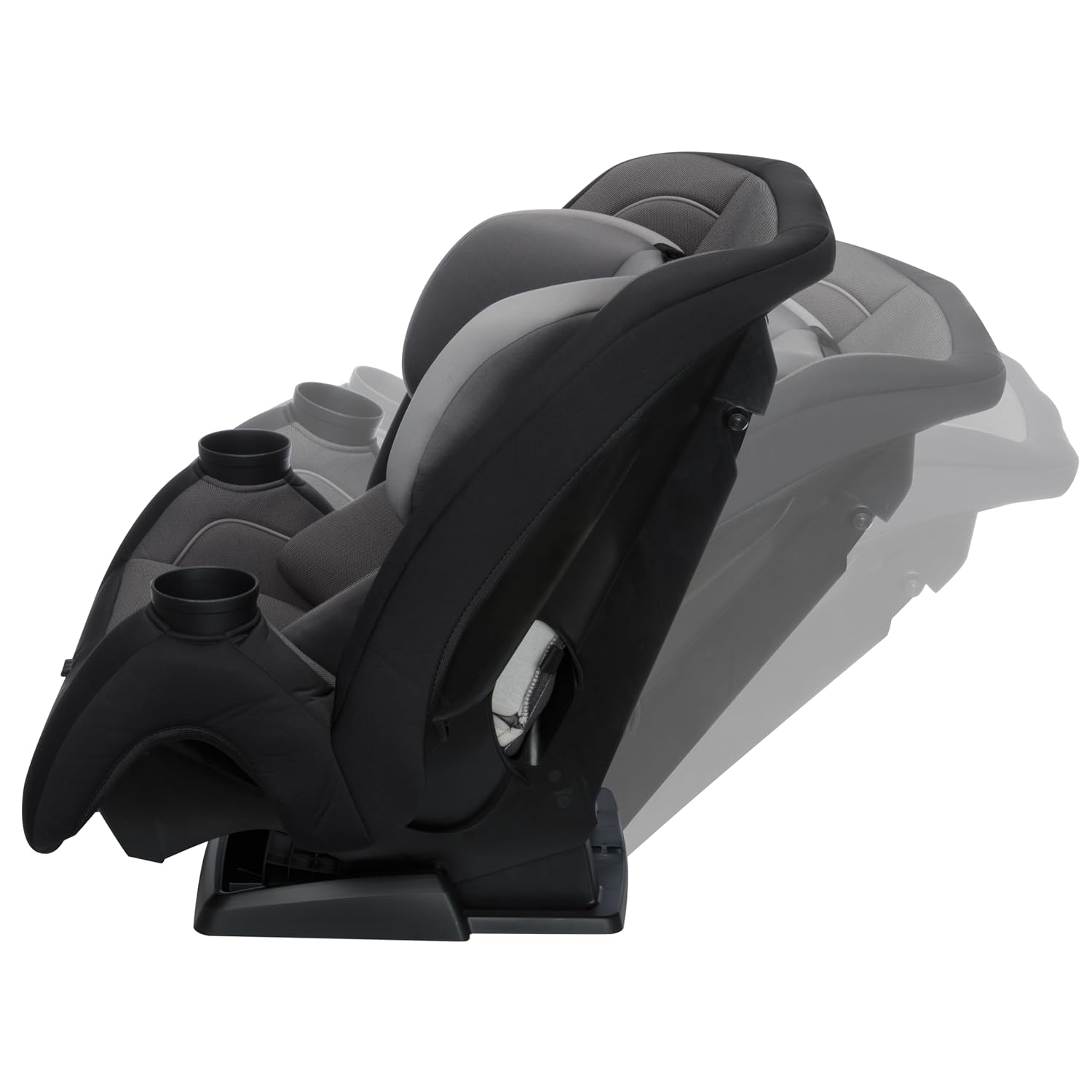 Safety 1st TriMate 3-in-1 Convertible Car Seat, Slim Fit, Infant to Big Kid Car Seat, Easy-Install Harness, Machine-Washable Cover, Dishwasher-Safe Cup Holders, 5-100 lbs, Sharkskin
