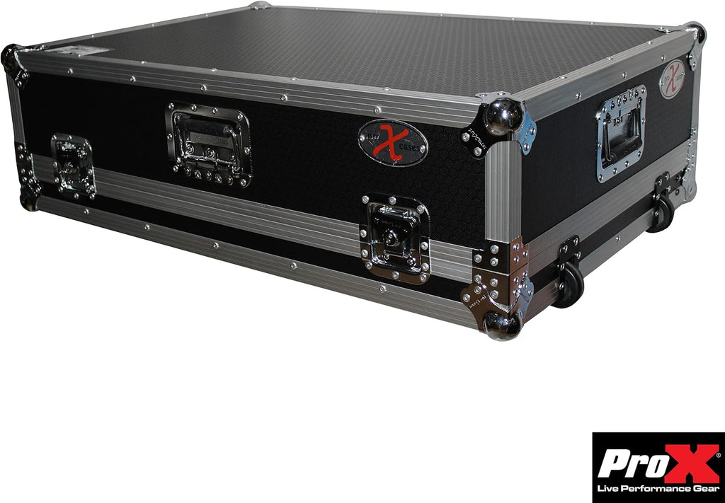 ProX XS-AHQU32W ATA Digital Audio Mixer Flight Case for Allen & Heath QU-32 Console with Wheels